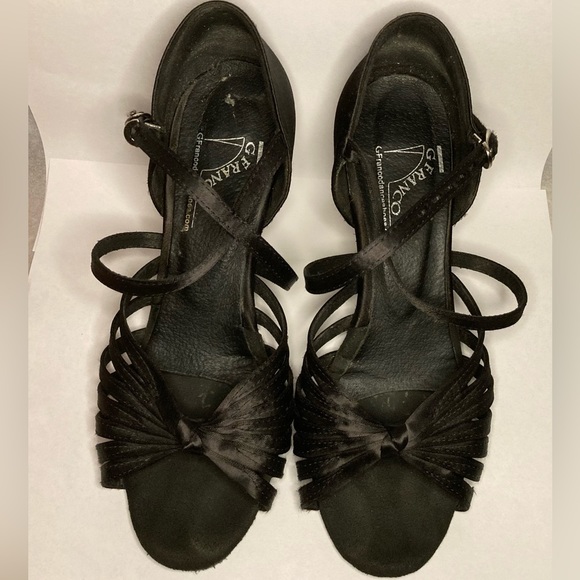 *SOLD ELSEWHERE* GFranco “Eclipse” Latin dance shoes - Picture 2 of 9